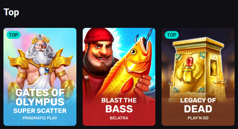N1Bet Top Slots